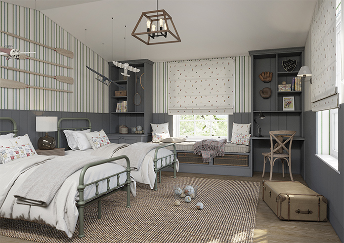 Practically Prefect, Sports Captain - Twist&Fit Roman Blind - Image 6